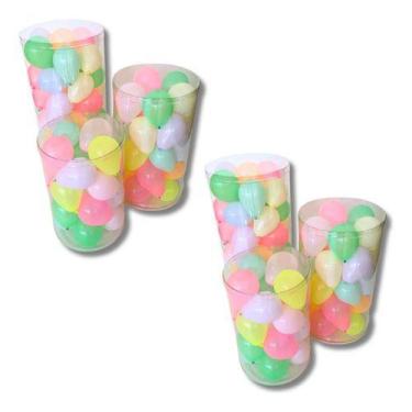 Imagem de Double Trio Cilindro Transparente Tampa Base Flex Darci Slim - Lúdica 