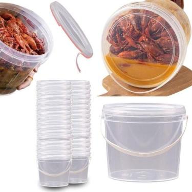 Imagem de Balde 1.8L Para Armazenar Compotas 10 Pcs - Nastripack