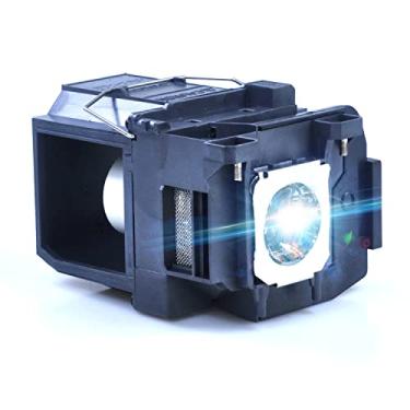 Imagem de KhotIlong Lâmpada de substituição para projetor, compatível com projetor EPSON V13H010L85, ELPLP85, EH-TW6600, TW6700, TW6800, HC3500, HC3700, com caixa.