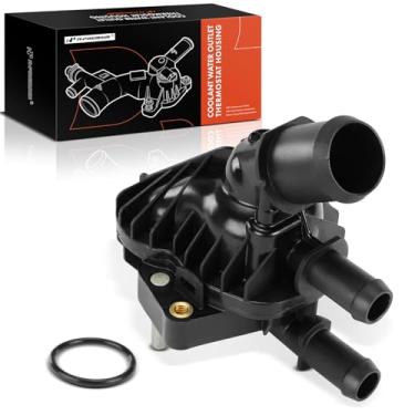Imagem de A-Premium Conjunto de carcaça do termostato de arrefecimento do motor com anel de vedação compatível com Ford Escape 2020-2022 1,5L, Bronco Sport 2021-2023 1,5L, substitui GN1Z8592B
