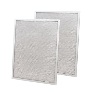 Imagem de Pré-filtros de substituição de alumínio HVAC F300E1019 para Honeywell F50F, F300E, 203368, 50000293-002 - pacote com 2 filtros de substituição para forno de ar