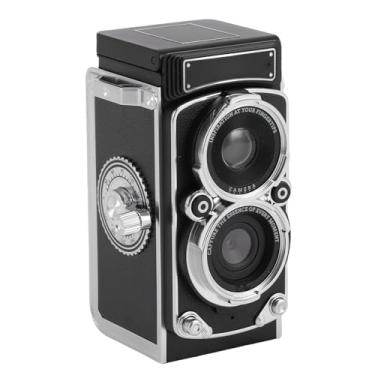 Imagem de Fockety Mini Câmera Digital Retro, 12mp 1080p HD Video Video Recorder Simulado Twin Lens Twin Style