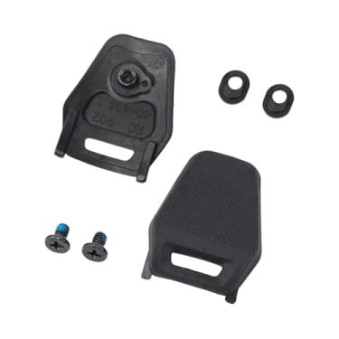 Imagem de oshhni 2x Calcanhares de Ciclismo Antiderrapantes Parafusos e Juntas de Substituição para Ciclistas para RC902 Competição Eventos Treinamento, Style E