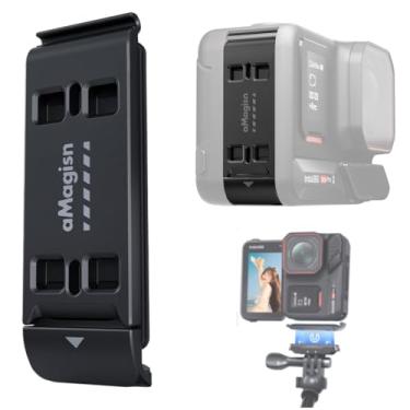 Imagem de Ferbao Capa de bateria para Insta360 Ace Pro 2, capa magnética para porta lateral para acessórios Insta360 Ace Pro 2