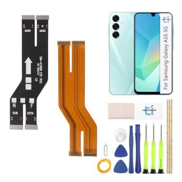 Imagem de HBIHGHHONG Para Samsung Galaxy A16 5G Mainboard Ribbon Flex Cable Substituição para Samsung Galaxy A16 5G SM-A166B A166U Tela LCD Placa-mãe Cabo Flex Peças de reparo