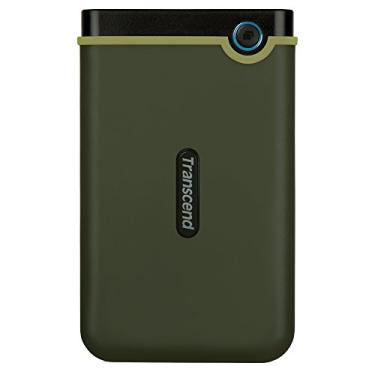 Imagem de Transcend Disco rígido externo robusto 2TB USB 3.1 Gen 1 StoreJet 25M3G SJ25M3G TS2TSJ25M3G, verde militar