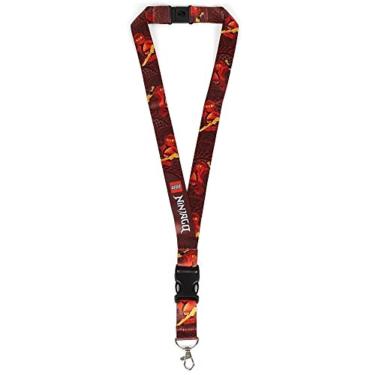 Imagem de LEGO NINJAGO Lanyard, Alça de pescoço para chaveiros, Detachabl