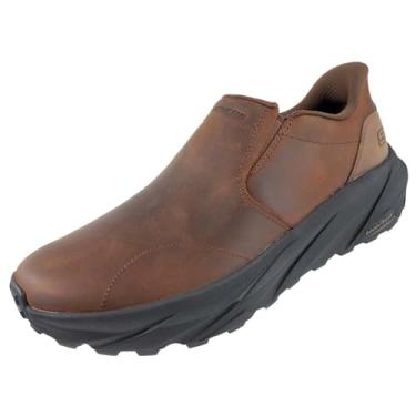 Imagem de Skechers USA Men's Mocassim Conner-Rayne, Cdb (Crazy Horse, marrom escuro), 41