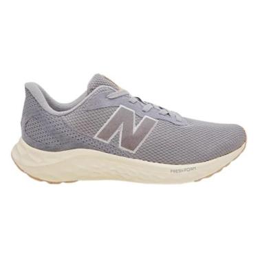 Imagem de Tênis New Balance Fresh Foam Arishiv4 Masculino - Cinza/Castanho, 39