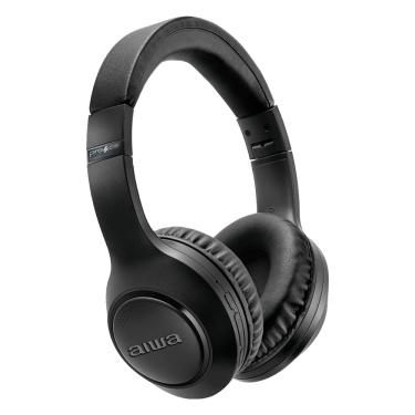 Imagem de Fone de Ouvido Aiwa Headphone AWS-HP-04-B Bluetooth