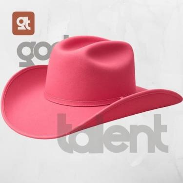 Imagem de Chapéu Country Ana Castela Festa Junina Rodeio Adulto - oem, Rosa