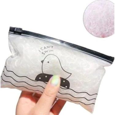 Imagem de 500/1000/3000 Peças Bolsa Elástico De Cabelo Feminino Descartável Mult