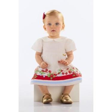 Imagem de Vestido Gatinhos para Bebê Menina Quimby-Feminino