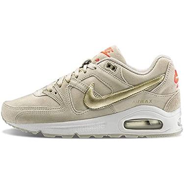 Imagem de Nike Tênis feminino de camurça Air Max Command 718896, Cordão bege dourado, 36