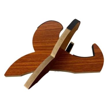 Imagem de Dynwave Suporte de chão para prancha de madeira organizador portátil para presente resistente faça você mesmo fácil configuração suporte de exibição de, Style C