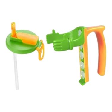 Imagem de Ｂｅｓｇａ Tampa E Suporte para Latas com Tubo Reutilizável, Fácil de Segurar, Suporte Portátil para Latas de Bebidas com Alça para Festas E Viagens, Verde, Tamanho real