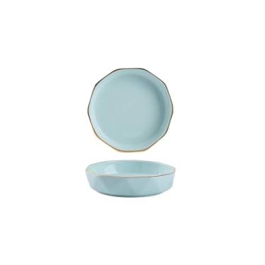 Imagem de Conjunto de tigelas e pauzinhos de cerâmica domésticos Phnom Penh pintado à mão celadon prato de molho de mesa