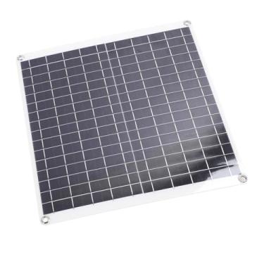 Imagem de FTVOGUE Kit de Exaustor de Painel Solar 20W 18V Ventiladores de Circulação de Ar Duplo Monocristalino para Ventilação de Galpão de Garagem No Sótão, Sem Necessidade de Bateria
