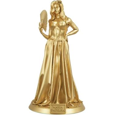 Imagem de Estátua Pombagira Maria Padilha Imagem Umbanda Candomblé (Cor Ouro)