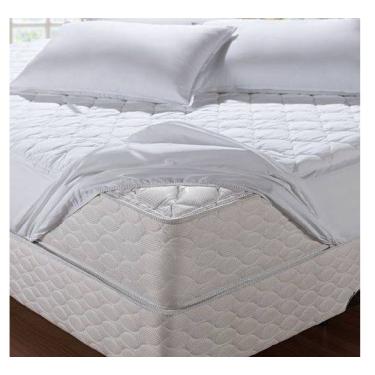 Imagem de Protetor Colchão Queen Poliester Impermeável Sul Brasil