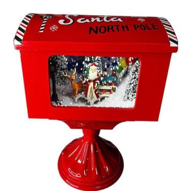 Imagem de Mini Caixa Postal De Natal Com Som Luminoso Wincy NTD21022