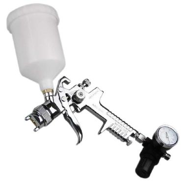 Imagem de Pistola de Pintura HVLP com Bico de 1,4 e 1,7 mm com Caneca de 600 ML-ARC-DAL-H-827A
