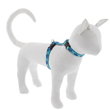 Imagem de LupinePet Arreio de tartaruga original de 1,27 cm para animais de estimação pequenos, 23-35,5 cm