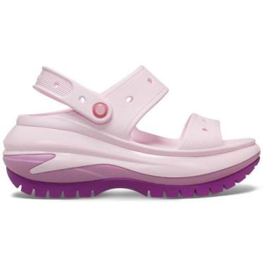 Imagem de Sandália crocs classic mega crush plataform sandal hydrangea, Hydrange