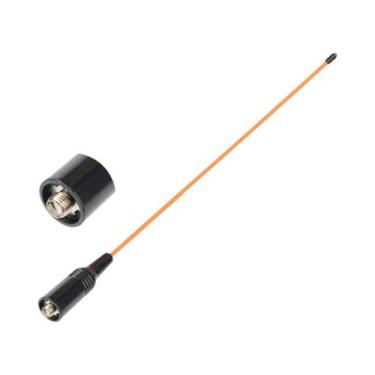 Imagem de Antena Tri-Banda ABBREE Para Walkie Talkie SMA Fêmea Macho VHF UHF GMR