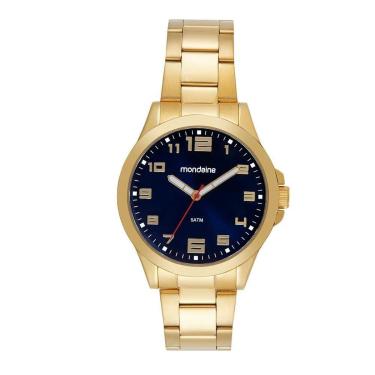 Imagem de Relógio Mondaine Masculino Casual Dourado 83516GPMVDE1-Masculino