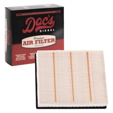 Imagem de Doc's Diesel Filtro de ar do motor DPA5314 | Compatível com Chevrolet/GMC Duramax 2500HD 2001-2005 6,6L | Substitui A3181C