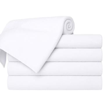 Imagem de Kit 05 Toalhas de Banho Adulto Gigante Alta Absorção 1,40 m x 70 cm Toque Macio Luxo (Branco)