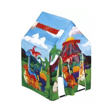 Imagem de Barraca Infantil Toca Dobrável Cabana Criança Menino Menina Rosa Azul 