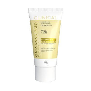 Imagem de DESODORANTE CREME BISNAGA GIOVANNA BABY CLINICAL DOLCE VANILLA 60G