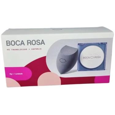 Imagem de BOCA ROSA KIT ESPONJA MAQ+PO TRANSLUCIDO COCADA