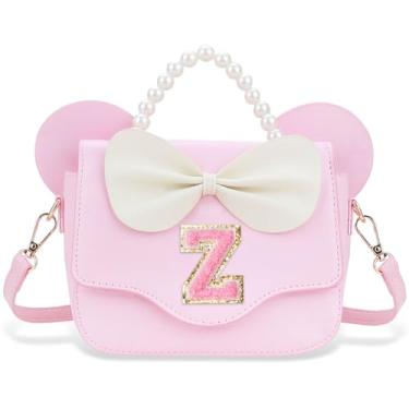 Imagem de Luchike Presentes de aniversário para meninas – Bolsa tiracolo infantil para princesas, presentes de Natal, Rosa - P