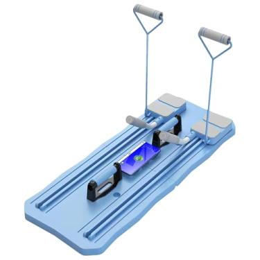 Imagem de Prancha de treino,Placa de Pilates - Ab Trainer Board para Pilates em Casa,Ab Roller Board, equipamento de treino profissional, prancha de exercícios multifuncional para homens e mulheres
