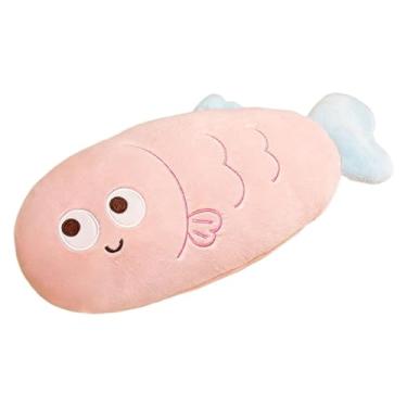 Imagem de kowaku Bolsa de água quente de pelúcia para as mãos, aquecedora e selada, fofa, confortável e portátil, ideal para presentear no inverno. Suprimentos, Rosa