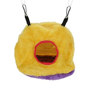 Imagem de Zerodis Casa de Ninho de Pássaro Quente de Inverno Rede de Pelúcia para Pássaros de Estimação Cama de Balanço Aconchegante para de Estimação Cama de Balanço Aconchegante para Papagaio e Periquito (13)