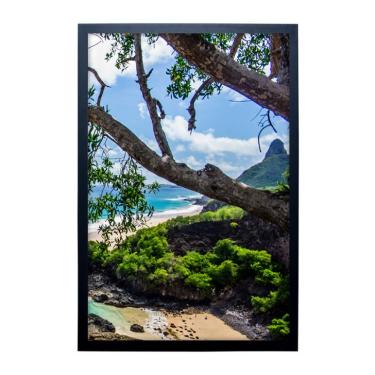 Imagem de Quadro Natural Litoral III sem Vidro Colorido 50x70 cm