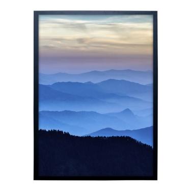 Imagem de Quadro Natural Horizonte I com Vidro Colorido 50x70 cm