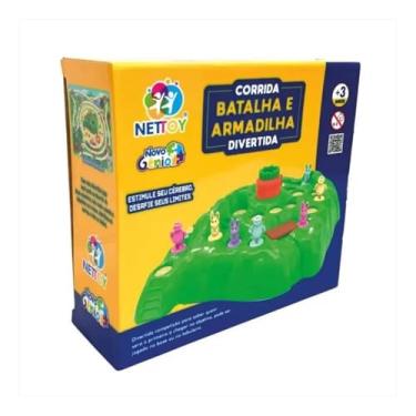 Imagem de Brinquedo Infantil Jogo Batalha e Armadilha Divertida Nettoy - 40022
