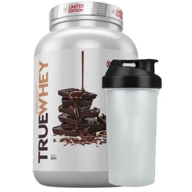 Imagem de Whey Protein Dark Chocolate 837g Coqueteleira - True Source-Unissex