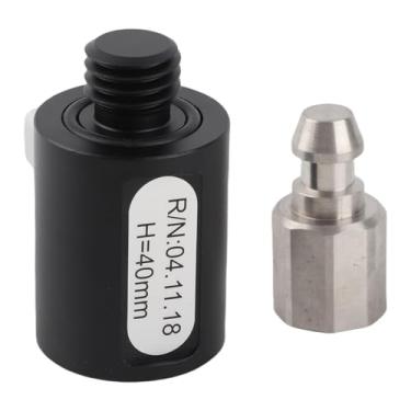 Imagem de YWBL-WH Adaptador de Pólo de Prisma 5/8x11 Rosca 40mm Liga de Alumínio para Tripés de Estação Total Prismas Hastes de Alinhamento de Base Equipamento de Levantamento Profissional