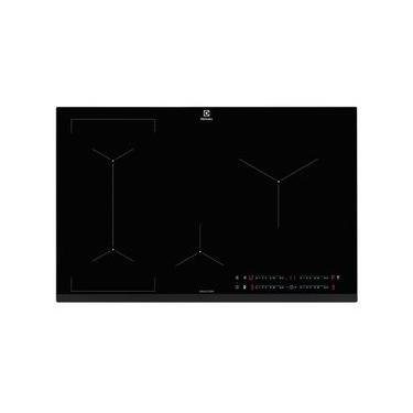 Imagem de Cooktop por Indução Electrolux em Vidro com 04 Bocas, 14 Níveis de Potência e Painel Touch Preto - IE80P