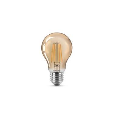 Imagem de Lâmpada Led Philips Filamento 4W A60 amarela 2500K BV E27