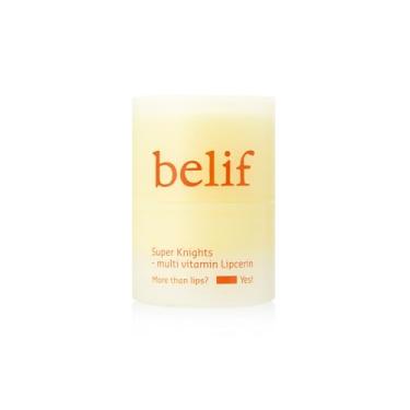 Imagem de Belif Super Knights Multivitamínico Lipcerin | Protetor labial brilhante multiuso com vitamina B3, C, E e B12 | Suaviza a textura labial e fortalece a barreira | Cuidados labiais coreanos hidratantes