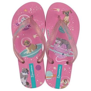 Imagem de Chinelo Dedo Infantil Temas Panda Dinossauro Tigre Surf Preto Azul Sandalia-Unissex