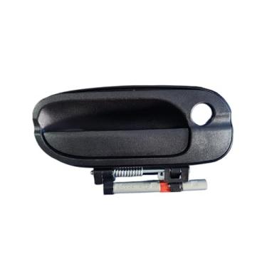 Imagem de Maçaneta externa da porta compatível com Nissan Sentra 2000-2006, dianteira esquerda e direita com furo e textura preta.(Left 1pcs)