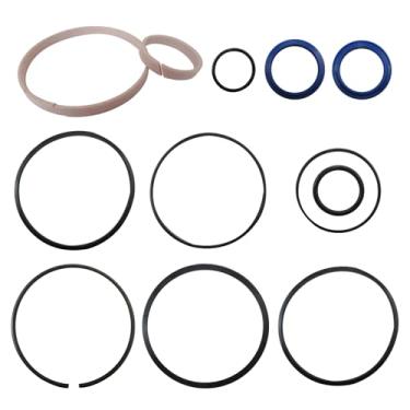 Imagem de Cilindro de haste atualizado de 10.6 cm x 4.4 cm, kit de vedação de reconstrução de cilindro divisor hidráulico para vários modelos de divisor de toras de 22 toneladas